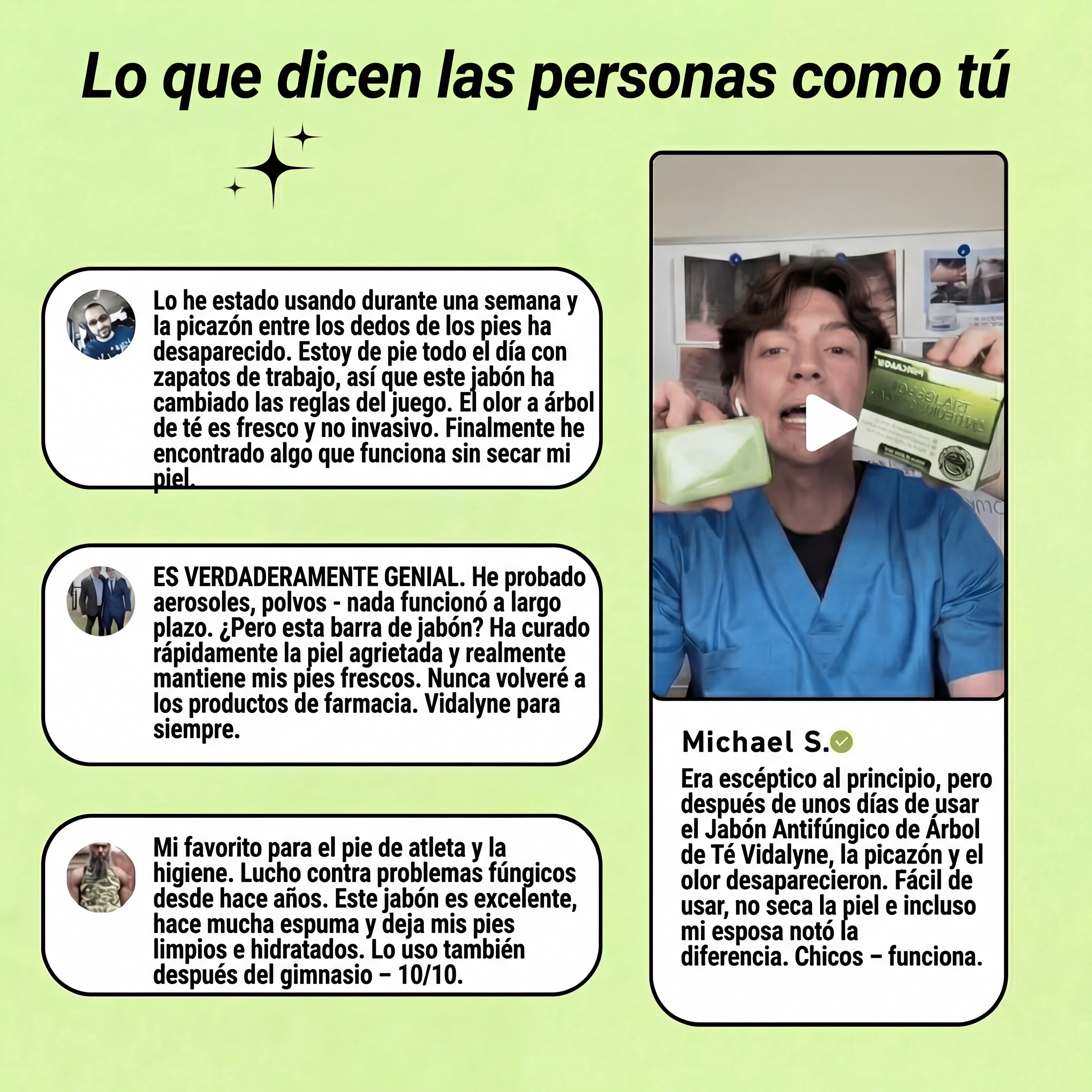 Jabón Antimicótico Vidalyne