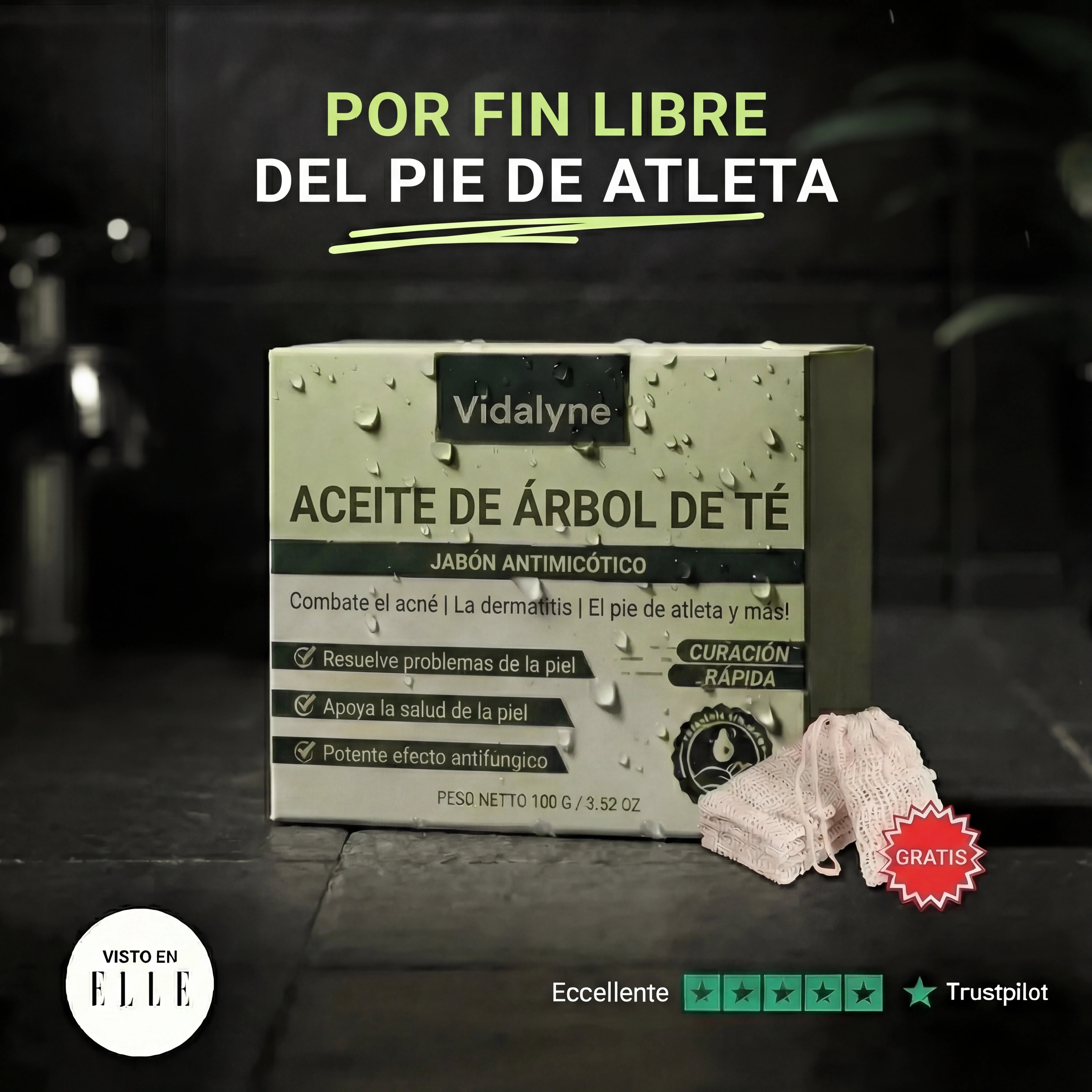 Jabón Antimicótico Vidalyne